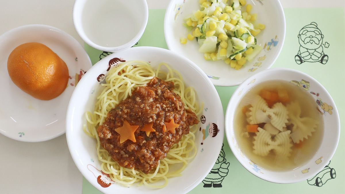 school_lunch 保育園で提供される給食の一例
