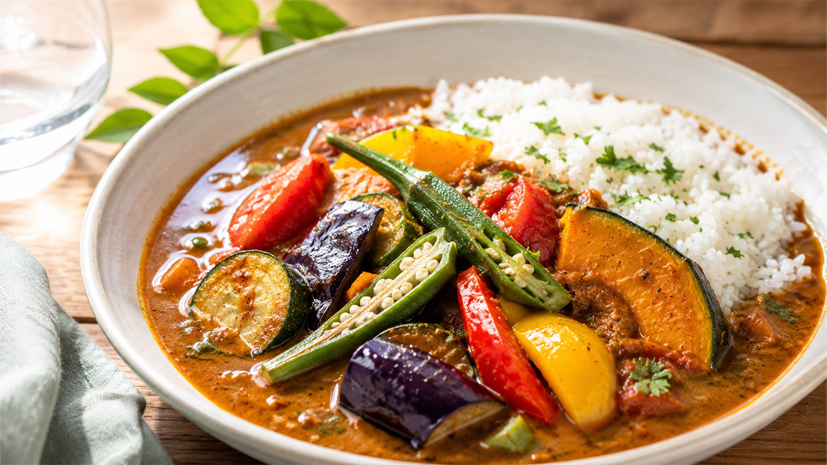 spice_curry 夏野菜のスパイスカレー